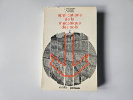 Applications de la mécanique des sols 1 - J. Verdeyen - 1971