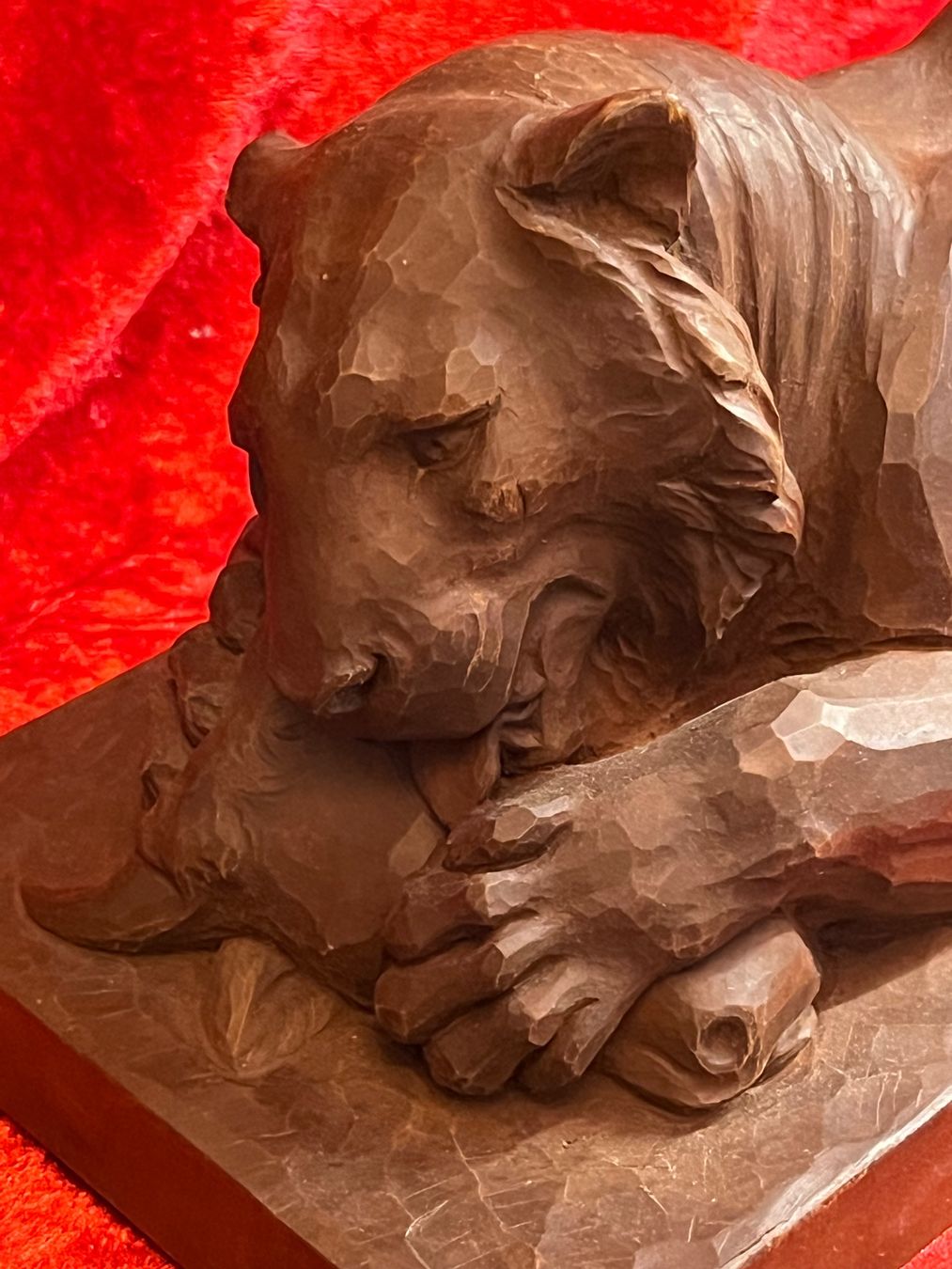 Sculture & Statue: Brienzer Schnitzerei junger Löwe, rar. – Usato da Kandergrund venduto da honey-art_and_more 6