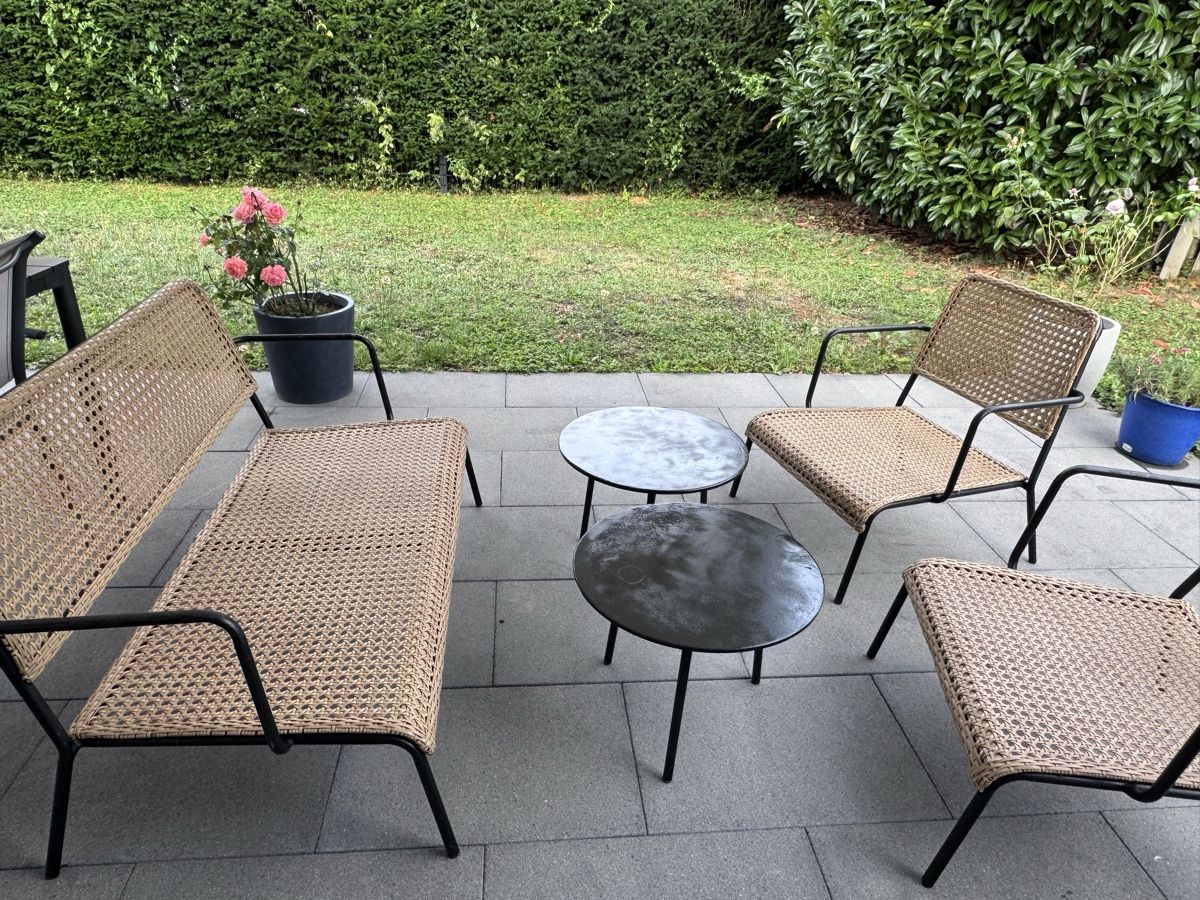 Pfister Poltrone: Salon de jardin - garden set – Usato da Chambésy venduto da Sana-292 3