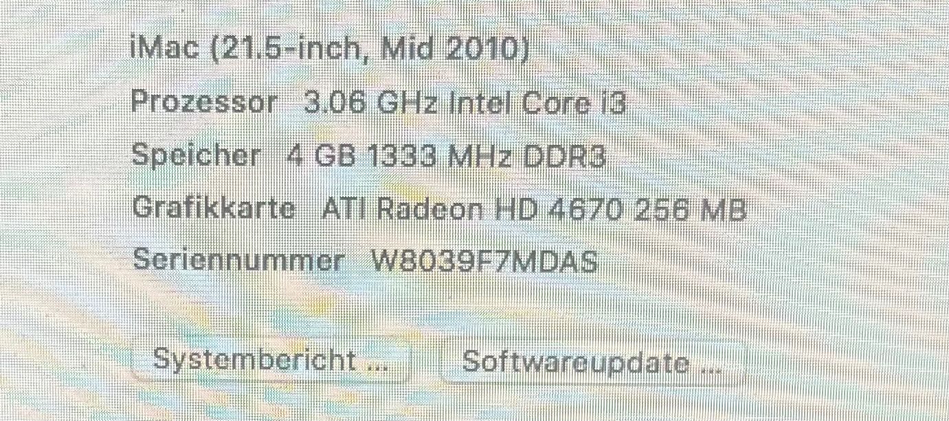 Apple PC: iMac ohne Maus & Tastatur – Usato da Basel venduto da Toch5 1