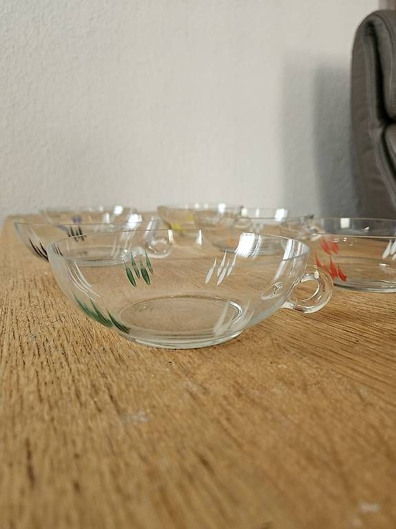 Tassen: Filigrane Glastassen mit Henkel – Gebraucht aus Birrhard von pas_5sl2 2