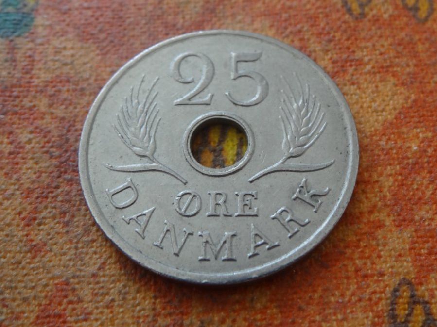 Toutes les monnaies: DANEMARK  25  Ore  1972 – D'occasion à Romanel-sur-Lausanne par Swift13 1
