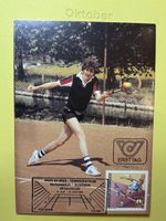 AK mit Btiefmarke Tennis Österreich 1982 