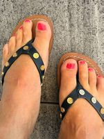 Original Tory Burch Sandalen/flip flops