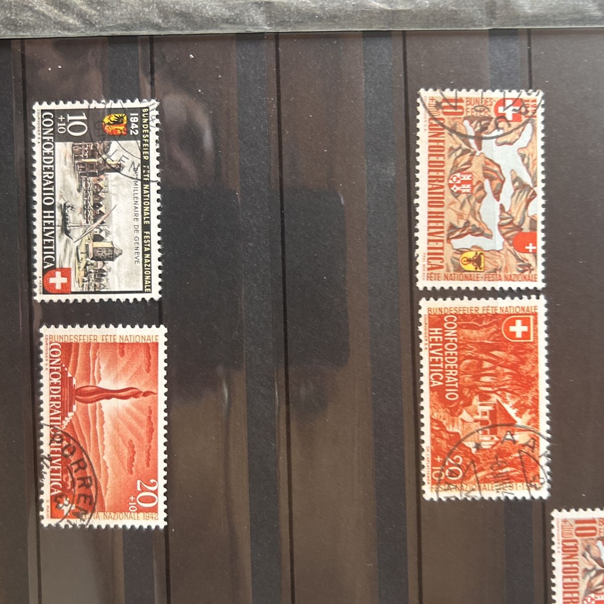 Tutti i francobolli: Briefmarken Schweiz - Pro Patria & Pro Aero. 4 – Usato da Laufen venduto da belleskulptur 9