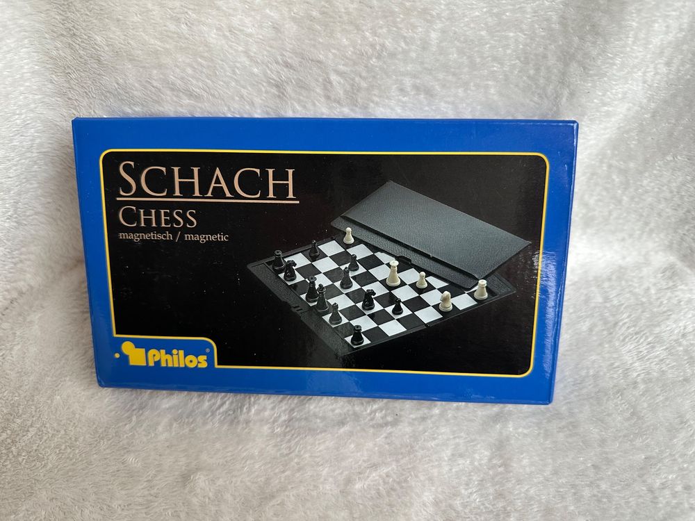 Magnetisches Reiseschach 18x18cm - Faltbar & Praktisch Für Unterwegs