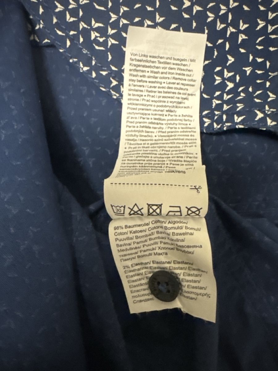 S.Oliver Camicie: S.Oliver Hemd, Gr. S, Slim Fit, Baumwolle – Nuovo (secondo la descrizione) da Kollbrunn venduto da Frma18 4