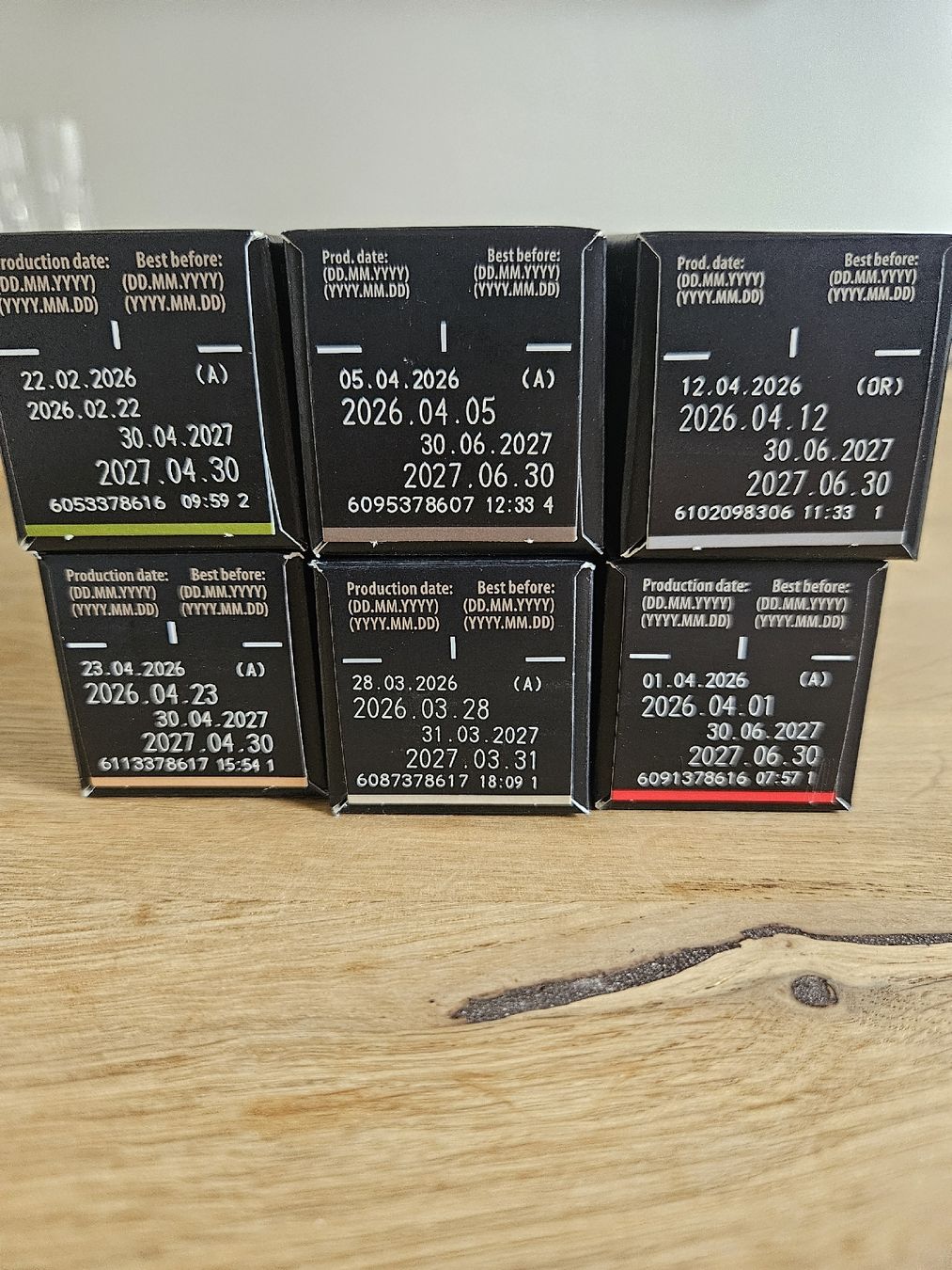 Nespresso Lebensmittel & Spezialitäten: Nespresso Kapseln Original, 6 Stangen – Neu und originalverpackt aus St. Gallen von Rebiili 1