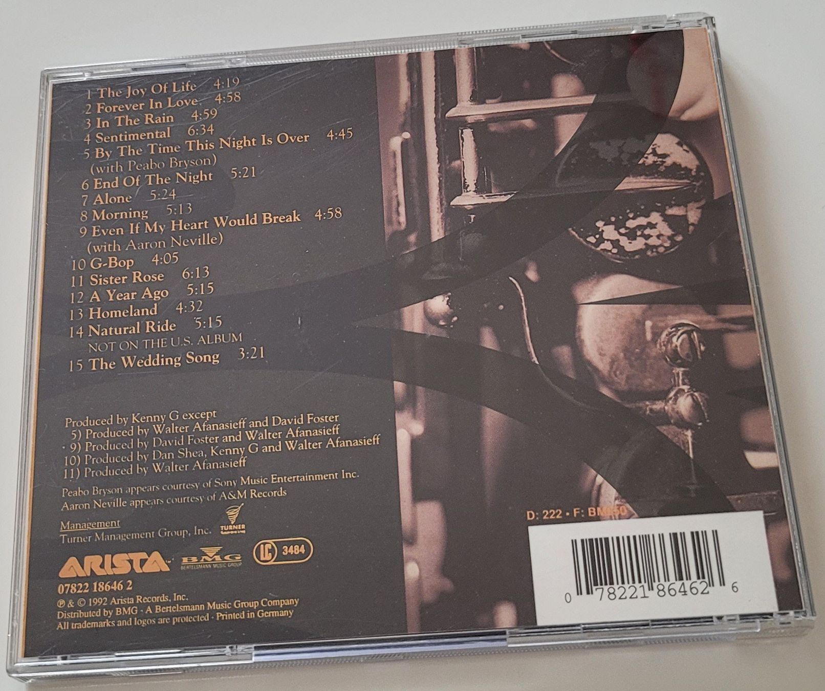 CDs: Kenny G - Breathless - CD – D'occasion à Zürich par fourpaws 1