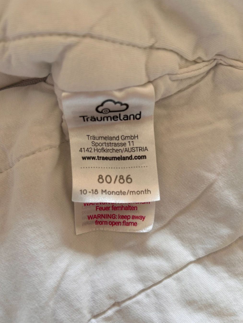 Schlafsäcke: Babyschlafsack Träumeland 80/86 – Gebraucht aus Konolfingen von LaClaudiaLe 3
