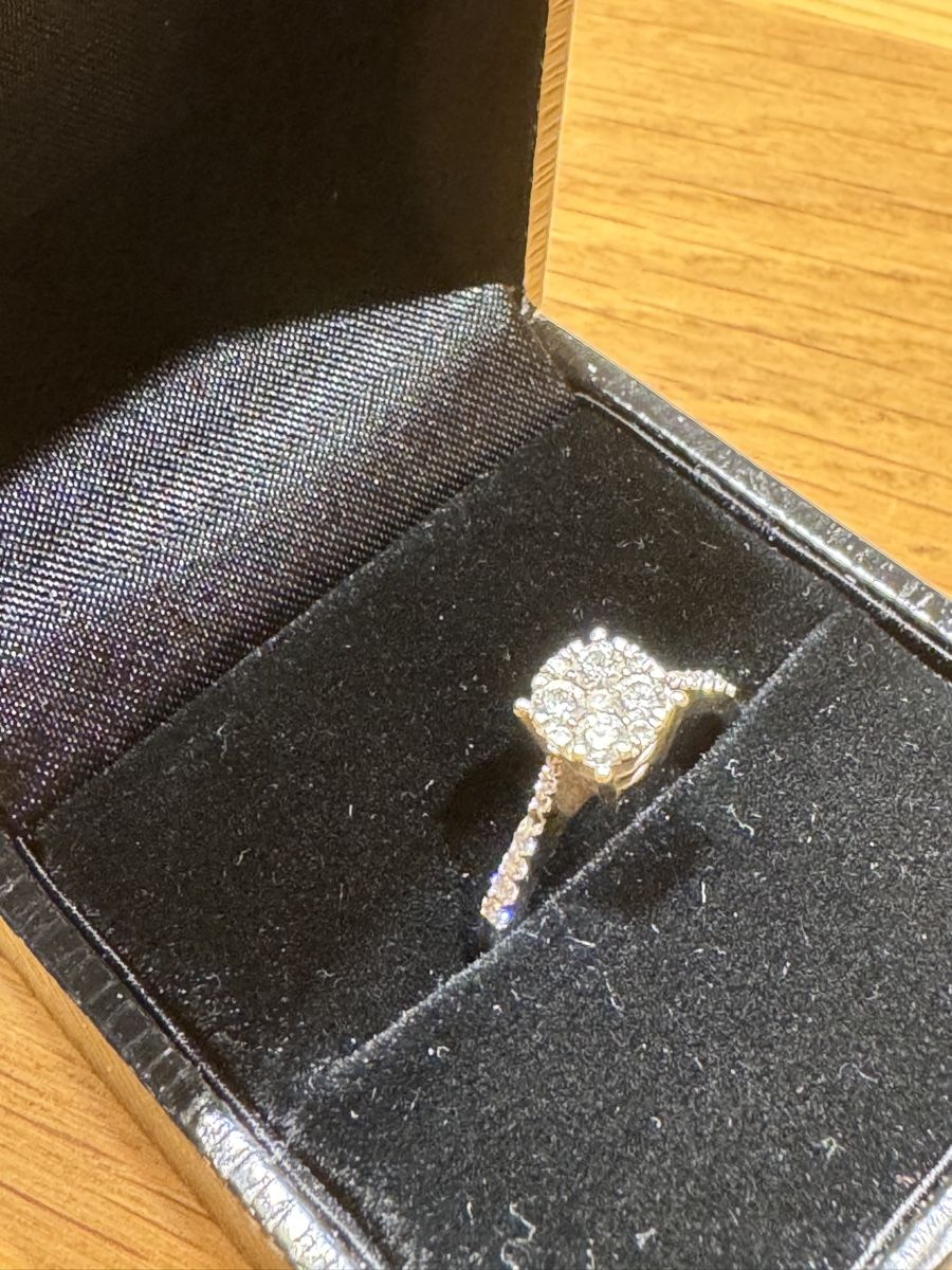 Ringe: Weissgoldring mit Diamanten – Gebraucht aus Langnau am Albis von belkone 5