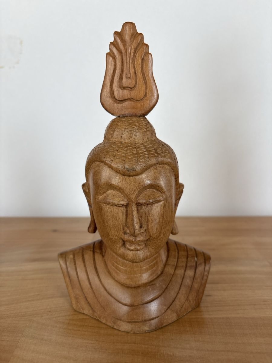 Figurines: Holz Figur Buddha – D'occasion à Rümlang par BoutiqueMonique16
