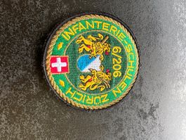 Infanterie-Schulen Zuerich 6/206 Abzeichen neu