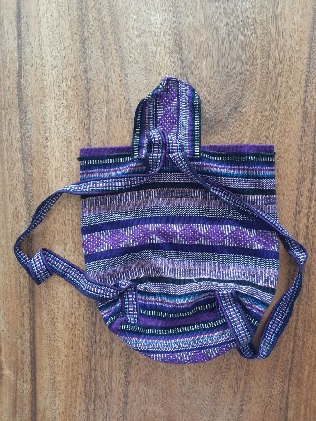 Zaini: Rucksack aus Stoff Tasche boho violet – Nuovo (secondo la descrizione) da Oberlunkhofen venduto da dreihaselnuesse 1