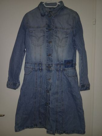 Jeans-Kleid/-Jacke