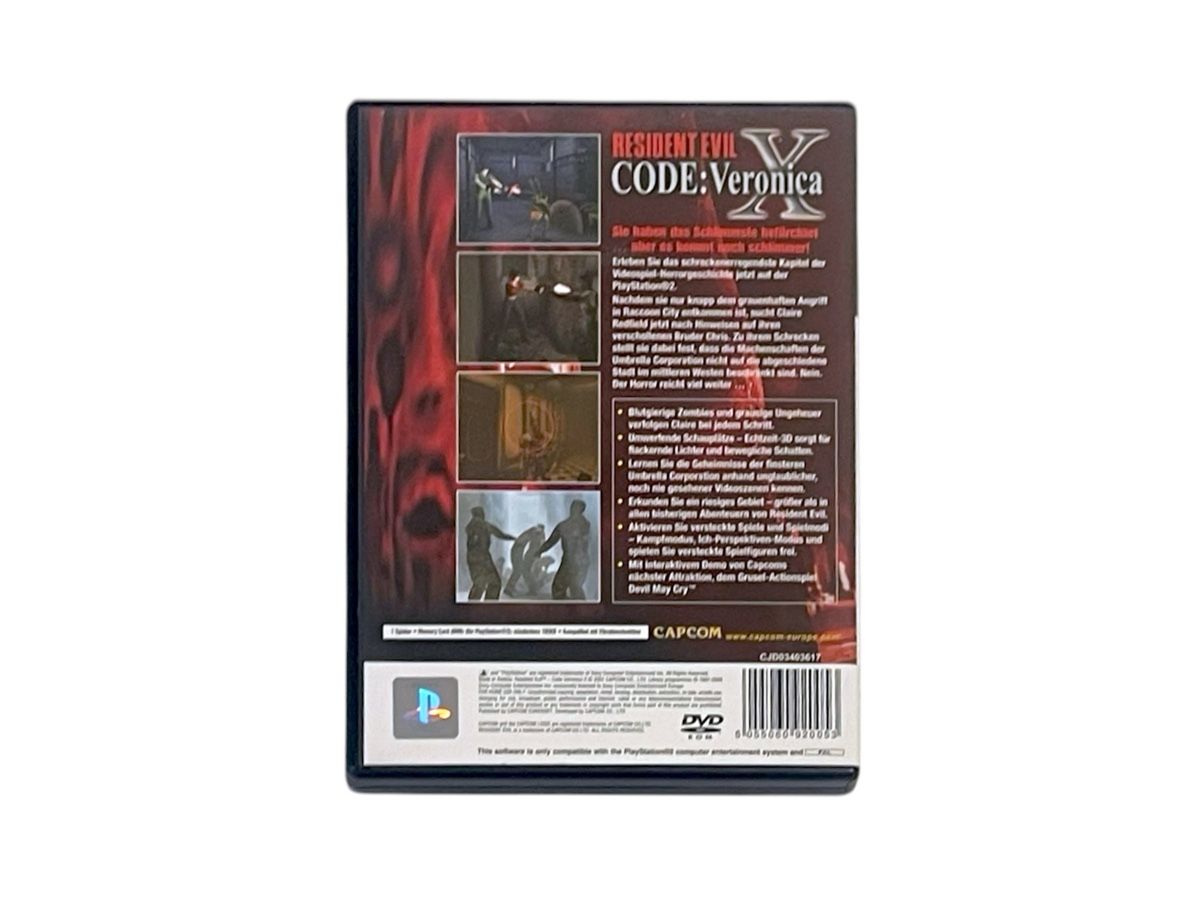 Capcom Giochi: Resident Evil Code: Veronica X - PlayStation 2 – Usato da Luzern venduto da woti-shop 2