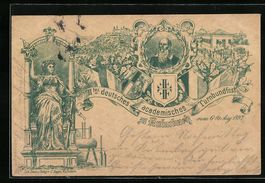 Litho Ganzsache Bayern PP7C20 /2: Kulmba