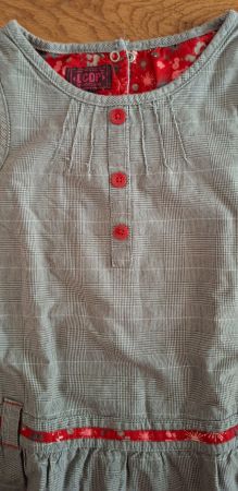 Röckchen und Shirt für Kleinkind, ca. Gr. 122