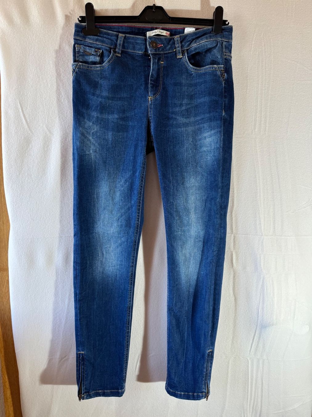 Jeans: blaue Jeans von HIS Gr. – Gebraucht aus Grosswangen von second_hand_dress