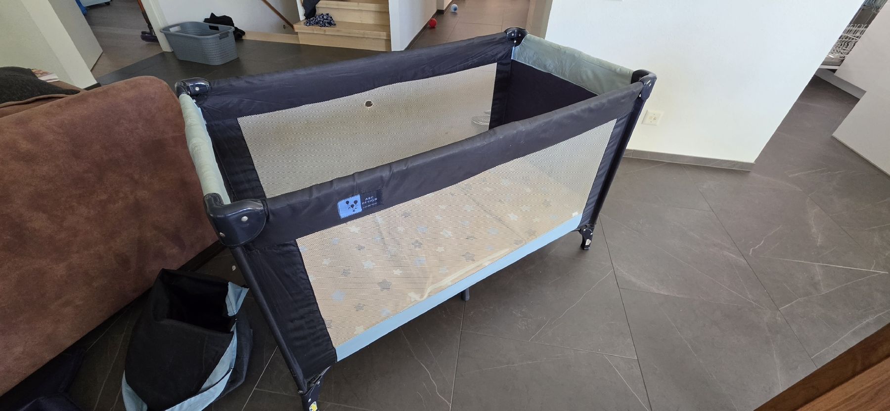 Betten: Reisebett ABC Design Noctis Plus blau – Gebraucht aus Breitenbach von gnieserli 4