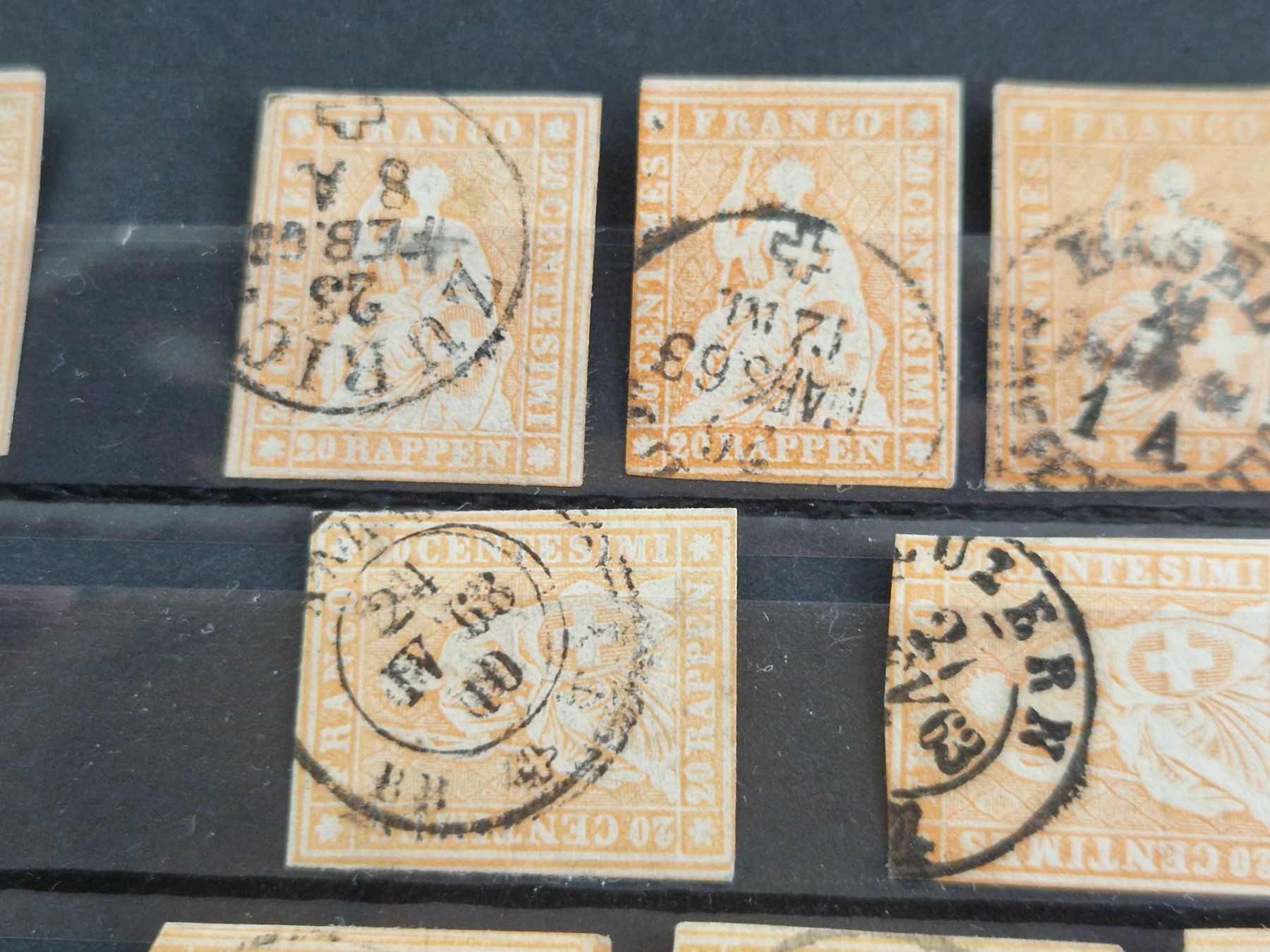 Tutti i francobolli: Ansammlung Strubel, D oder G, ab 1.- – Usato da Burgdorf venduto da Glossy01 2