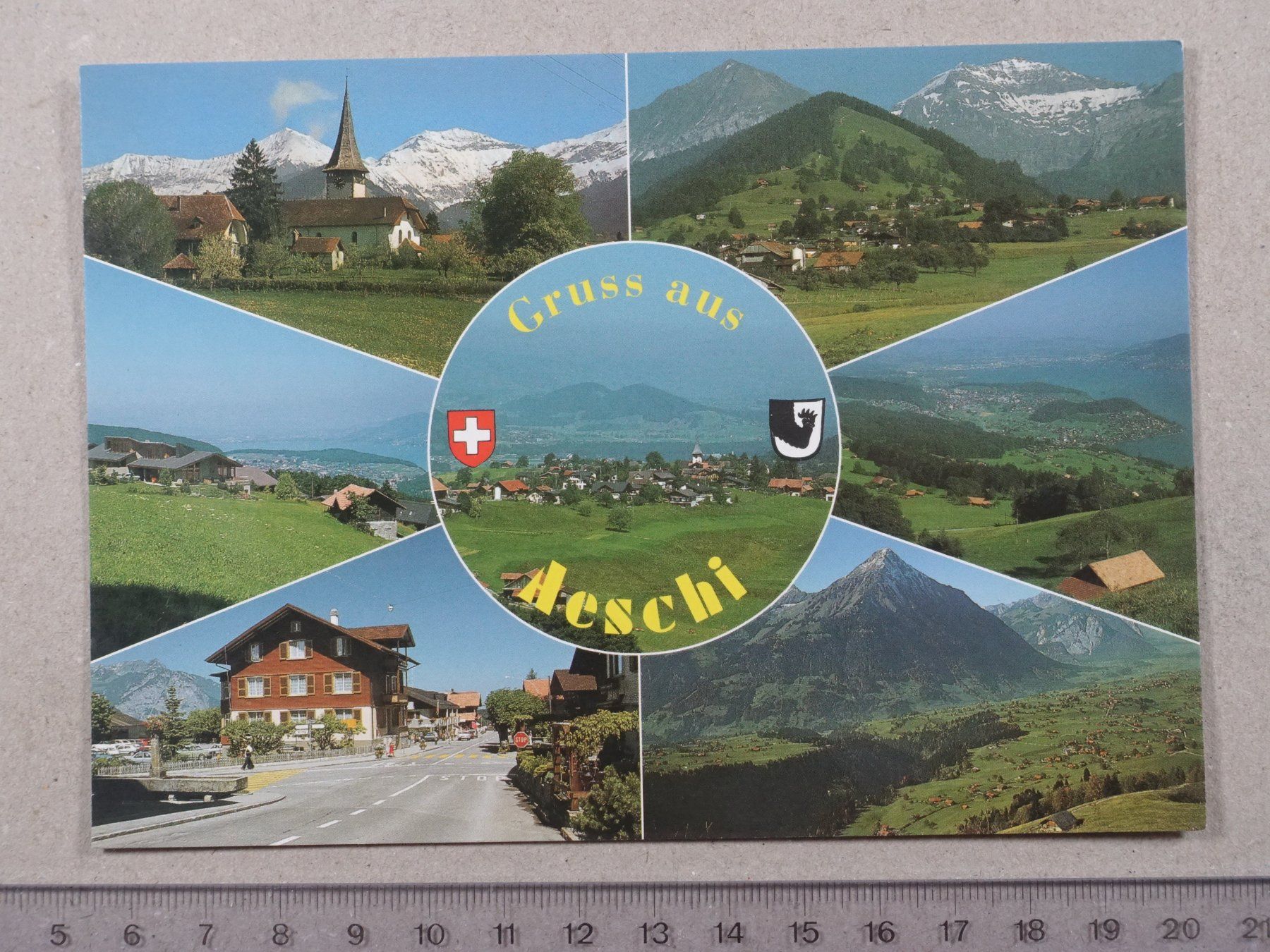 Cartoline postali: Aeschi – Usato da Lenzburg venduto da fh1