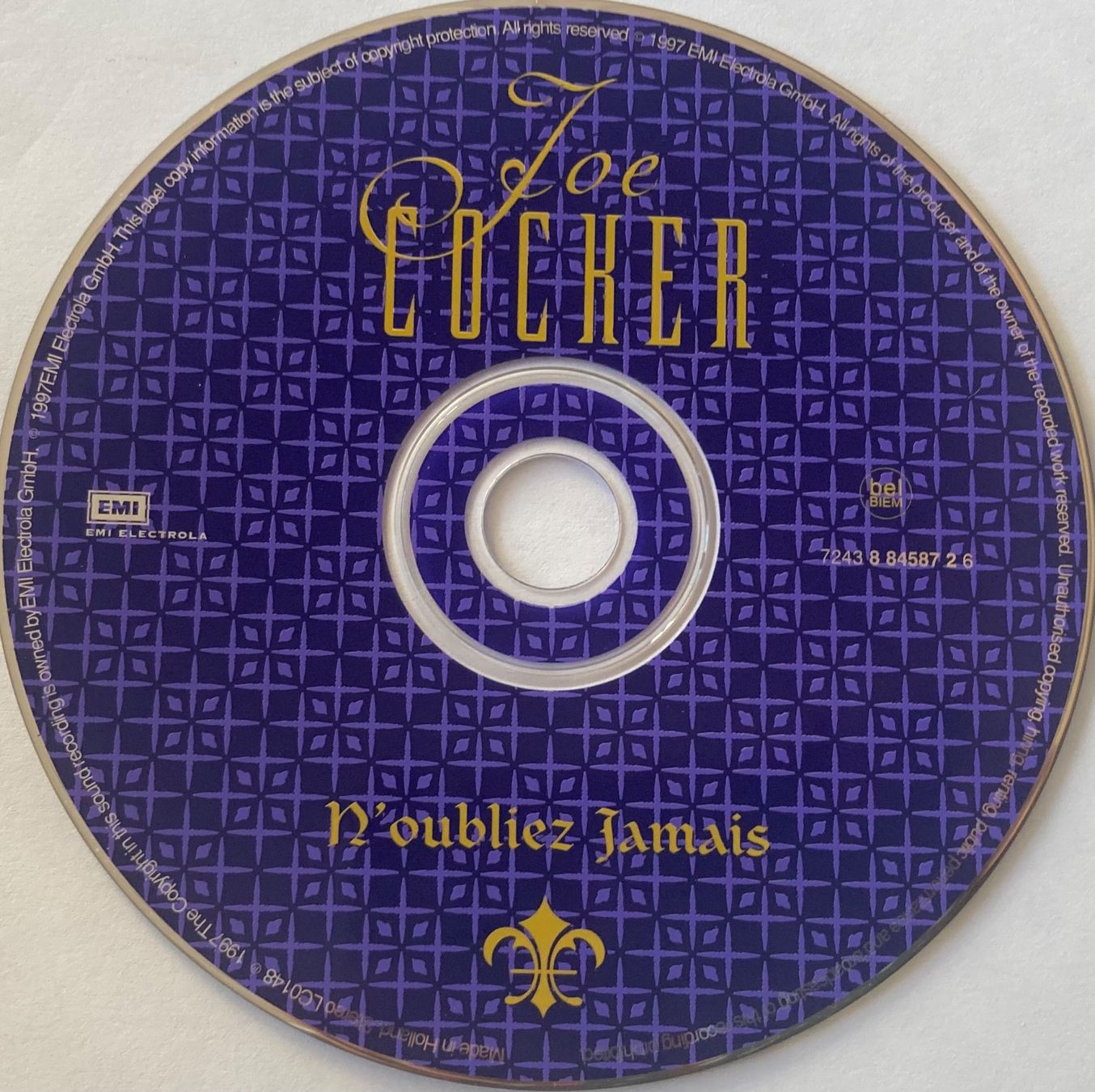 CDs: JOE COCKER - N'OUBLIEZ JAMAIS – Gebraucht aus Poliez-Pittet von Newtown-Records 1