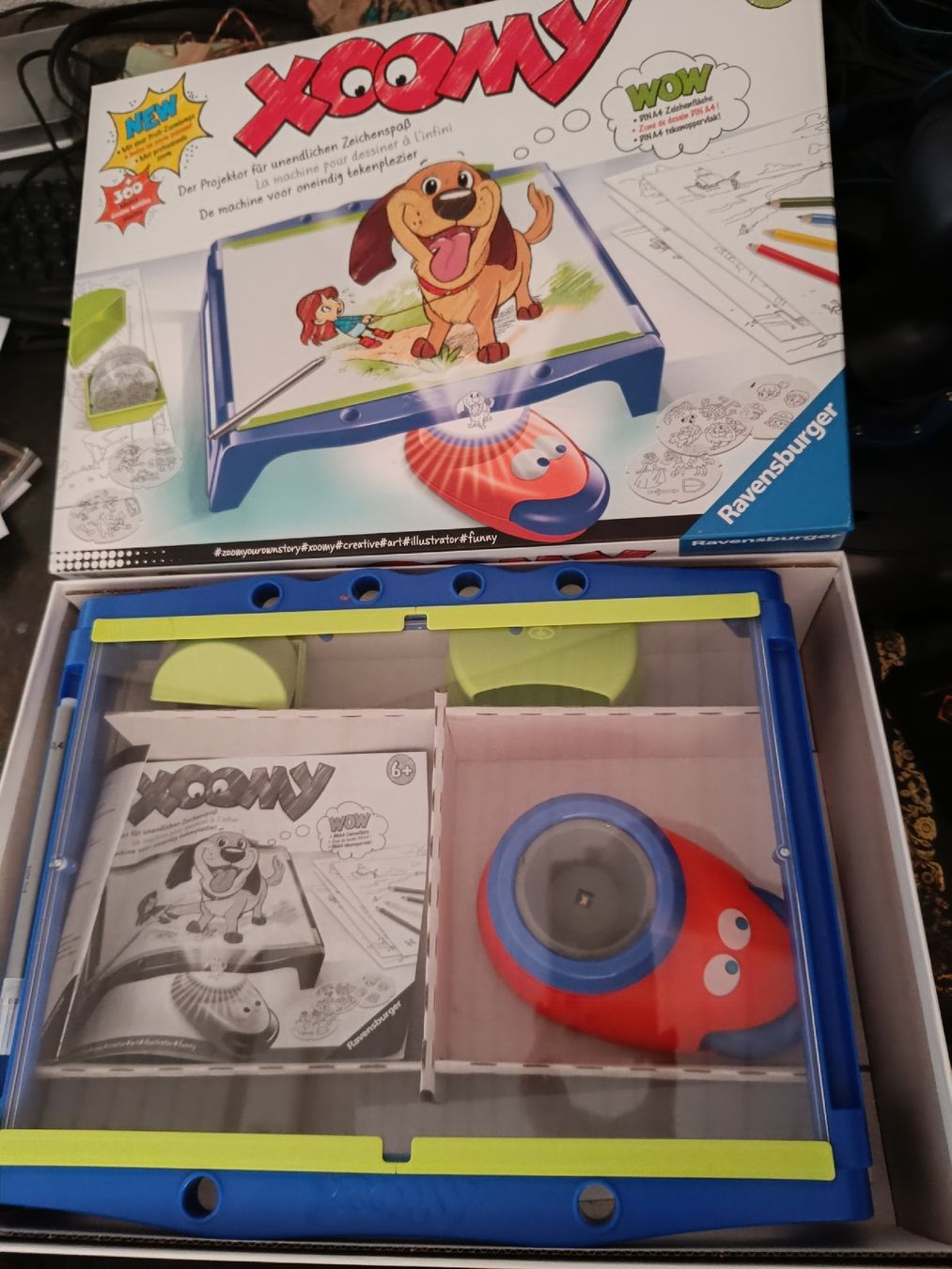 Kit bricolage: Ravensburger Xoomy Zeichenprojektor Set – Nuovo (secondo la descrizione) da Muri AG venduto da Puschelknuffel