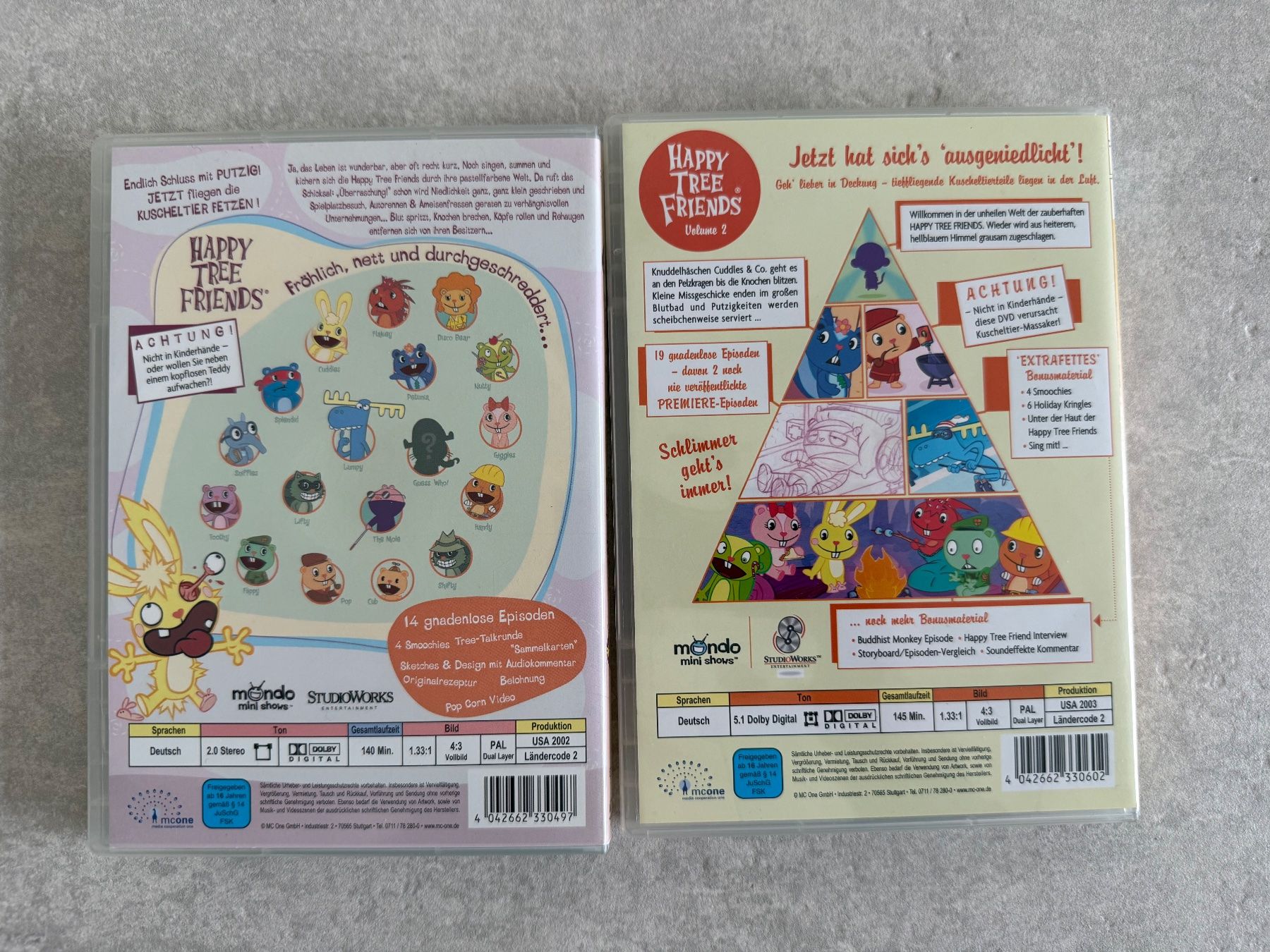 Tutti i DVDs: Happy Tree Friends - Sammler Edition – Usato da Arlesheim venduto da shopalittle 1