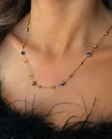 🧿  Nazar Halskette Edelstahl Wasserfest Evil Eye Necklace