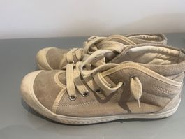 Geox Kinderschuhe Gr. 36 beige Frühlingsschuhe Turnschuhe