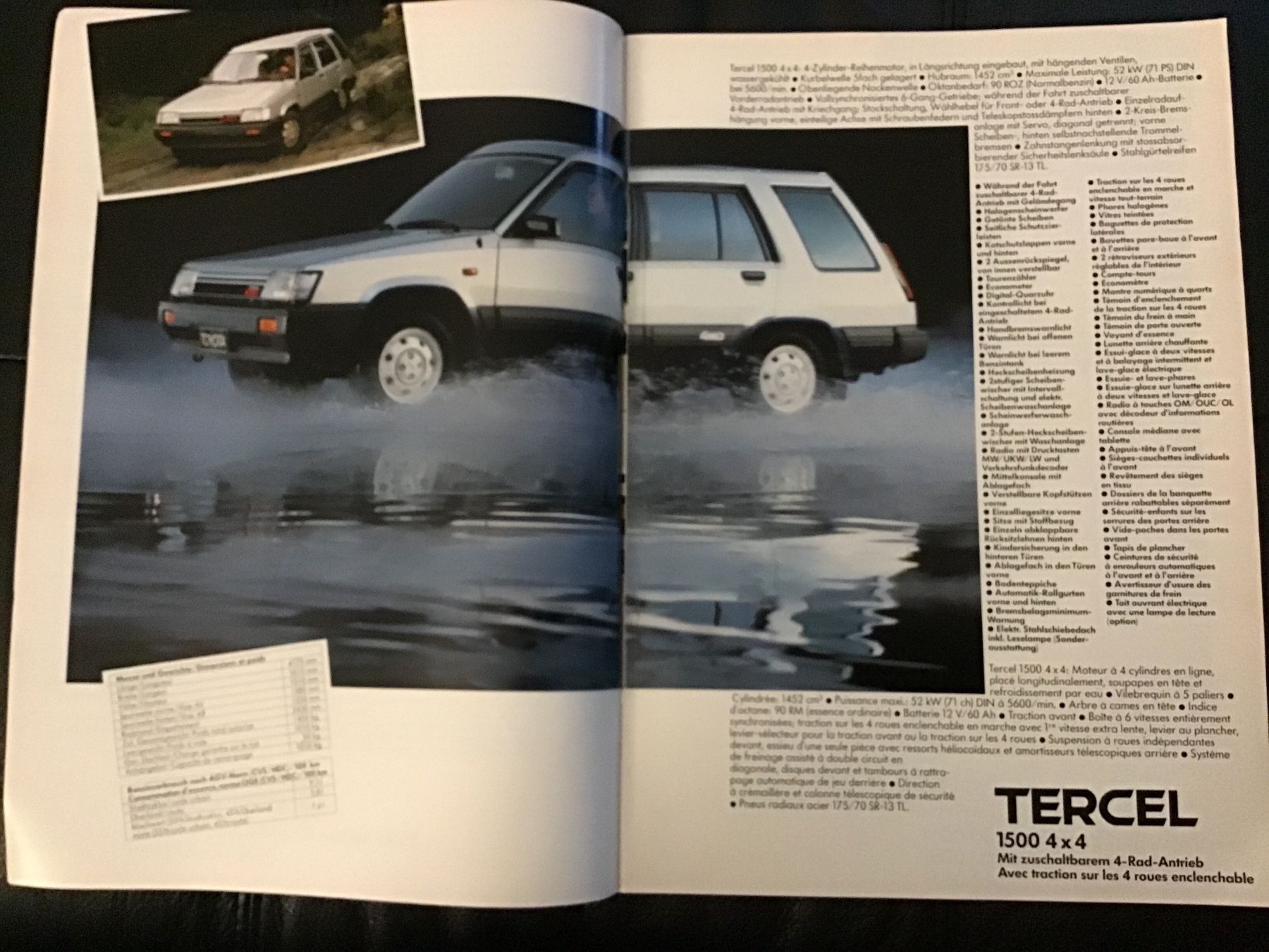 Toyota Documenti: Toyota Programm Verkaufsprospekt 1984 – Usato da Scherzingen venduto da Starseller62 2