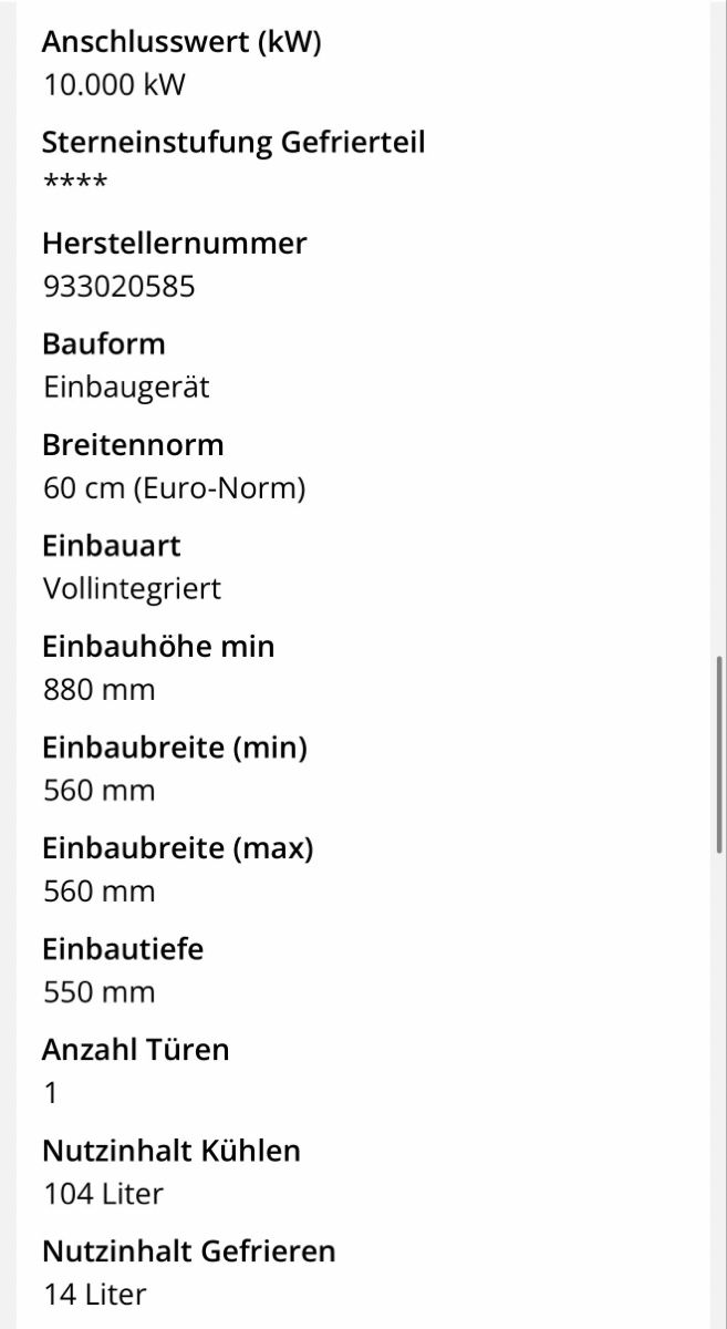 Electrolux Frigoriferi: Electrolux IK1345SL Kühlschrank links – Usato da Zürich venduto da Syossmen 8