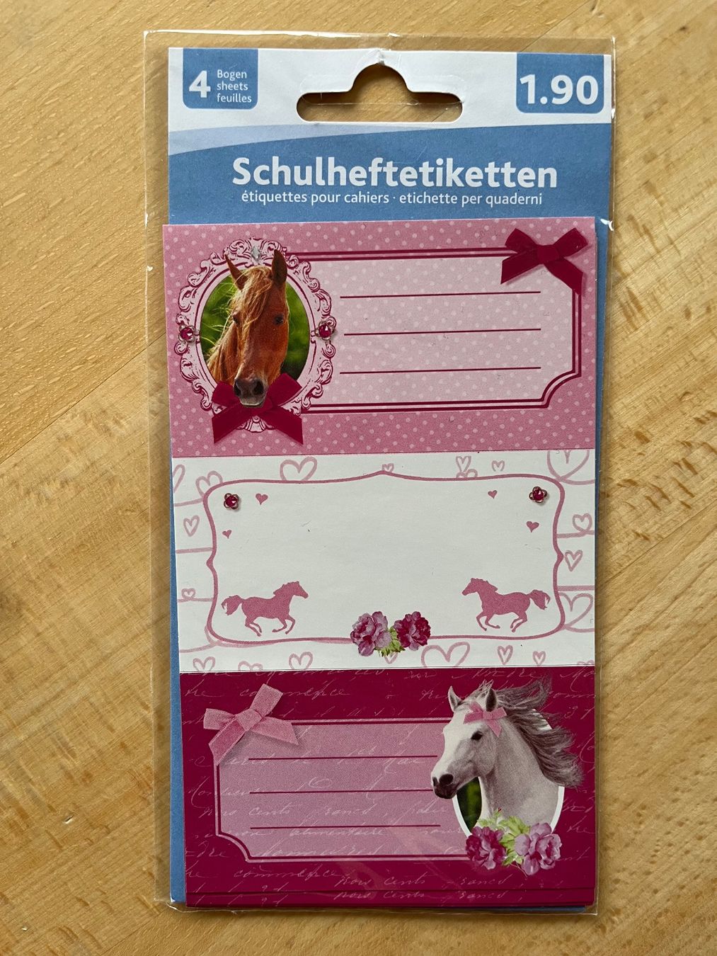 Sticker: Pferde Set: Sticker, Etiketten, Malschablonen – Nuovo (secondo la descrizione) da Ennetbaden venduto da jas_hb6t 1