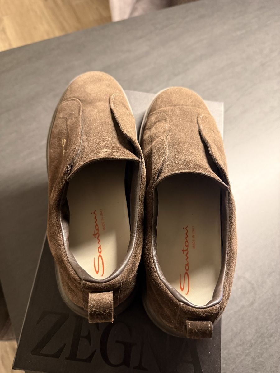 Santoni Scarpe da uomo: Santoni Wildleder braun Grösse 41 – Usato da Hausen AG venduto da marsonadel 2