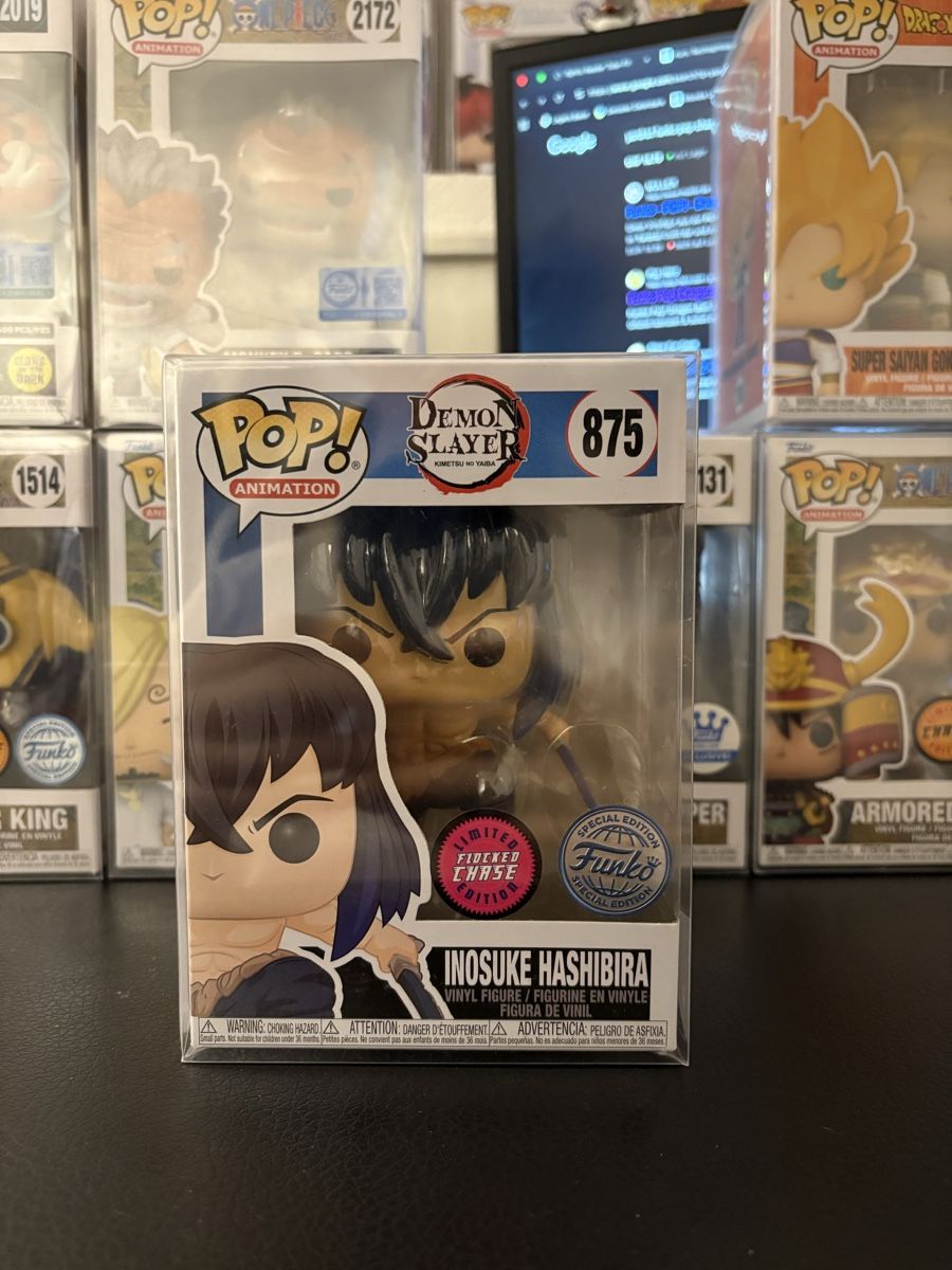 Funko Statuette: Funko Pop ! Inosuke Chase Demon Slayer – Nuovo (secondo la descrizione) da Alpnach Dorf venduto da Walsche