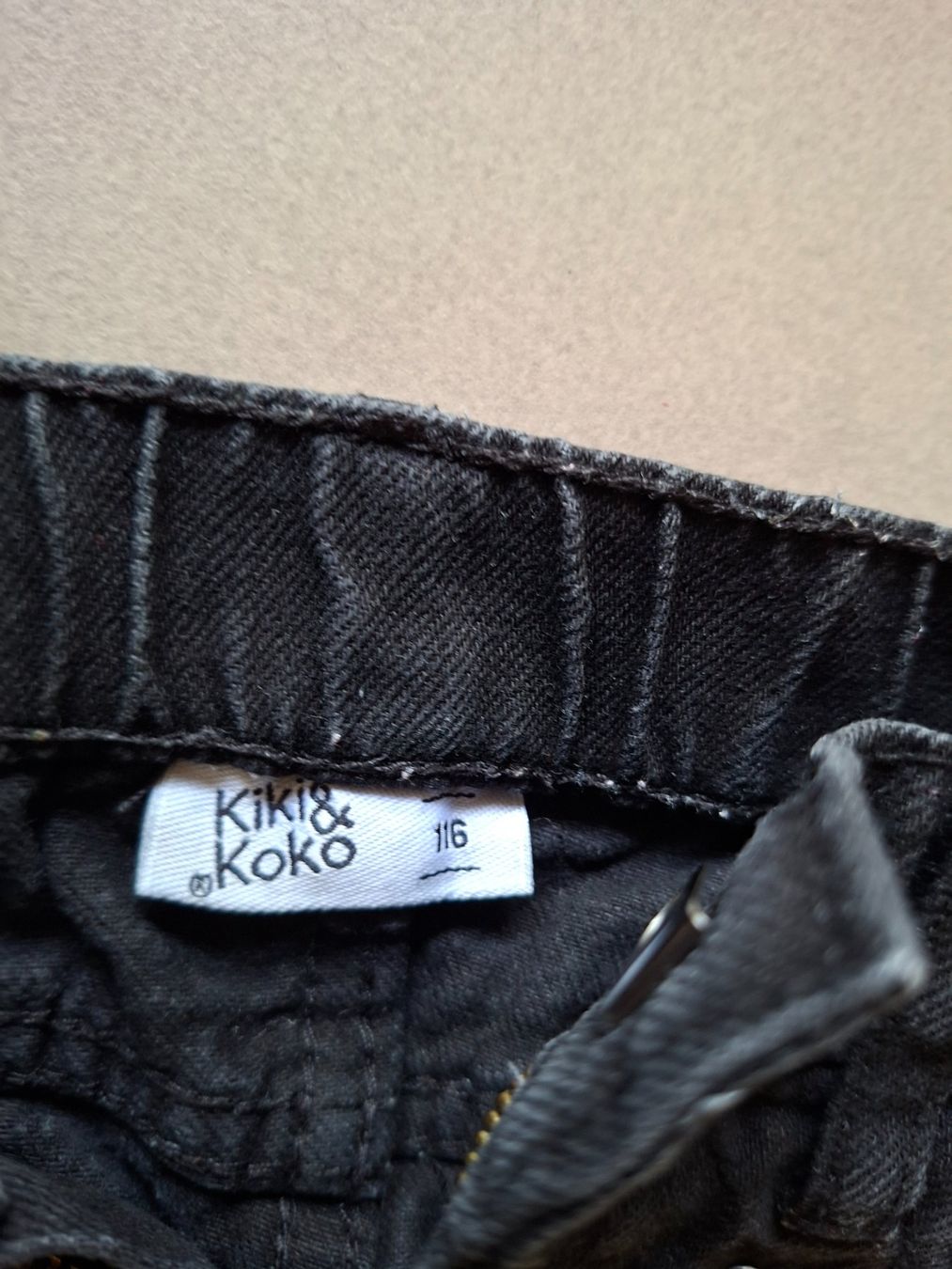 Pantaloni: Kiki & Koko Jeans schwarz Grösse 116 – Usato da Erlinsbach venduto da pfunky 2