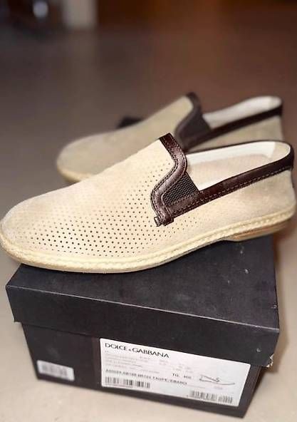 Scarpe da uomo: Dolce & Gabbana Espadrilles  Neu – Nuovo e nell'imballaggio originale da Zürich venduto da ley_882n