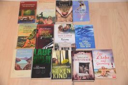 13 Bücher verschiedene Autoren guter Zustand