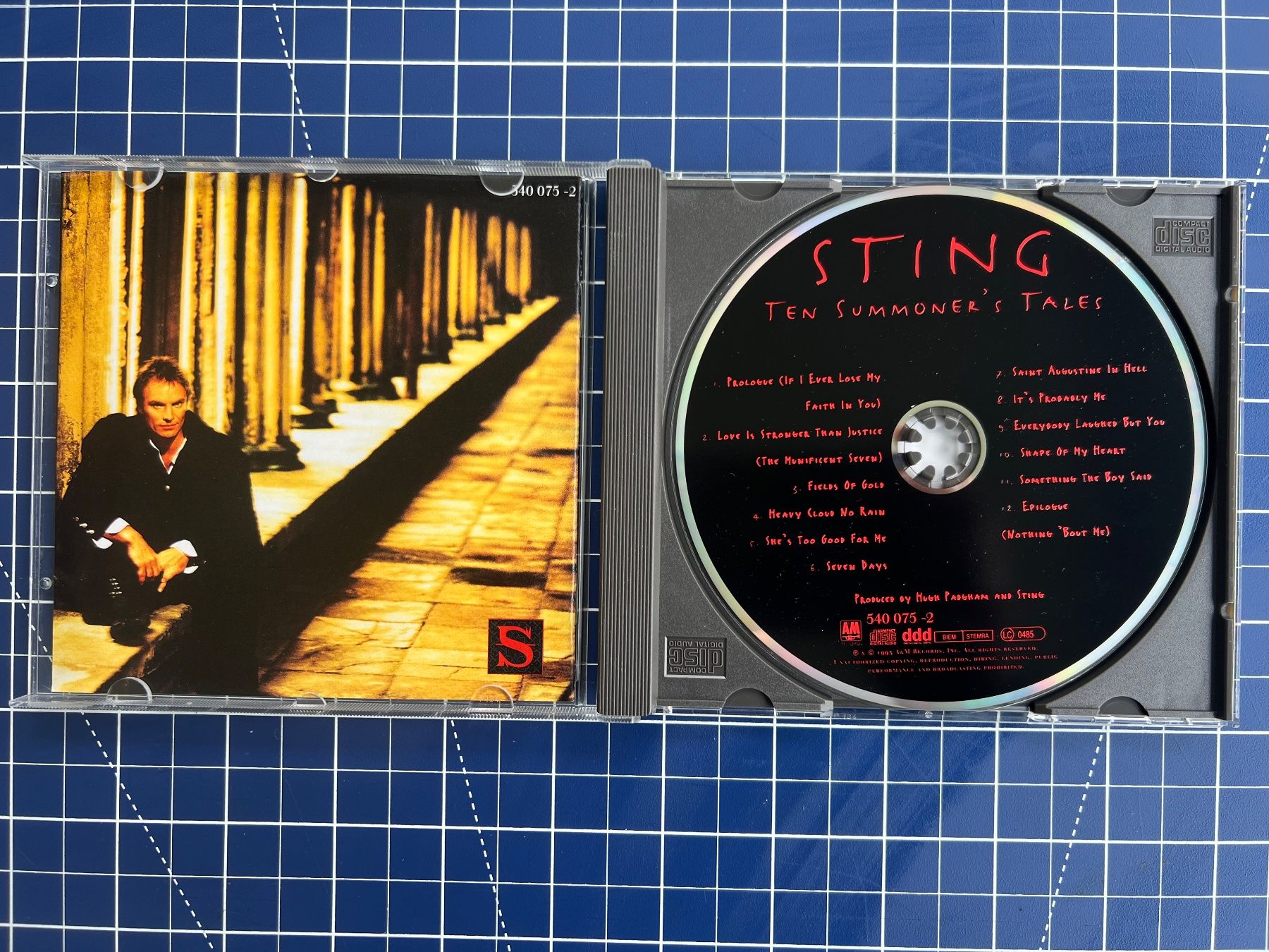 CD: Sting – Ten Summoner's Tales – Usato da st.gallen venduto da sophiephie 1