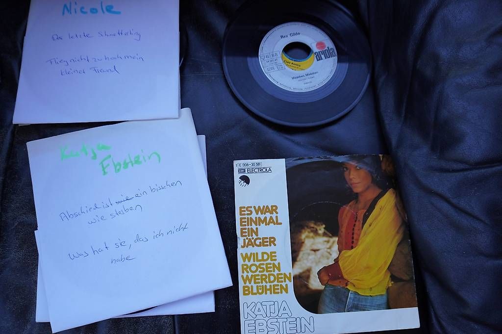 Vinyles: Musiksingles – D'occasion à Kräiligen par bero65 1