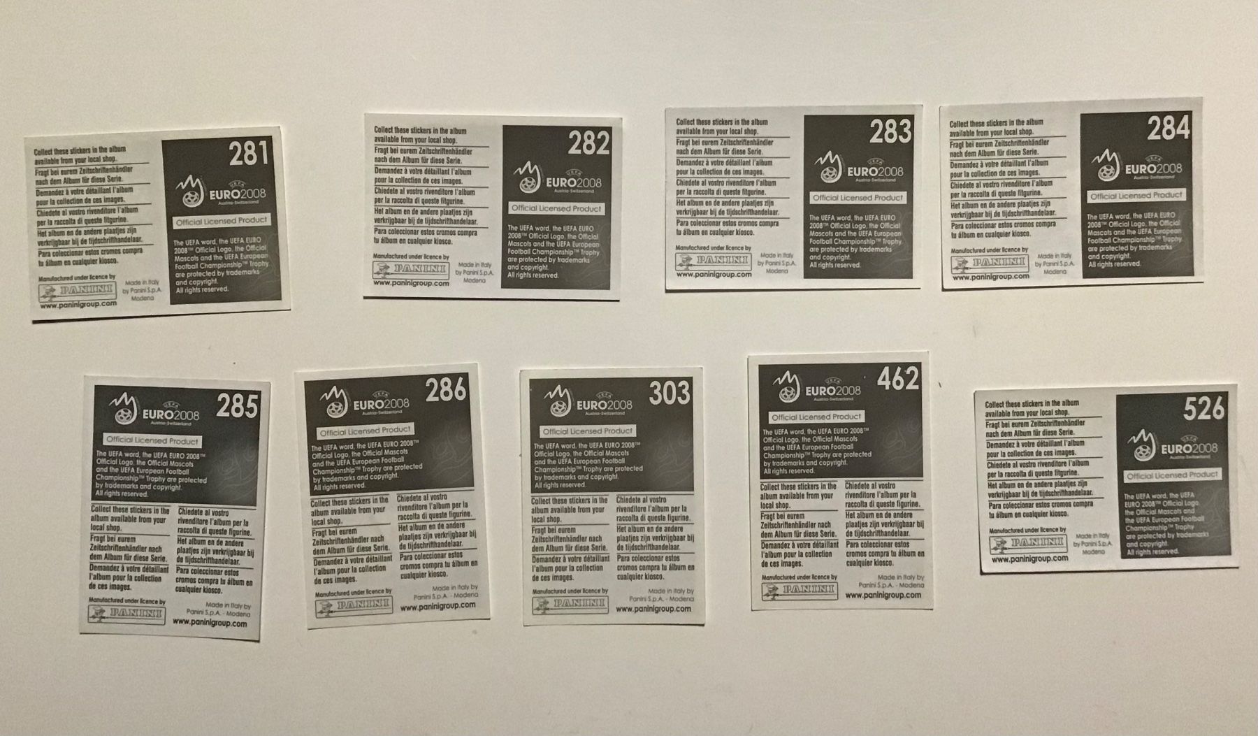 Panini Carte collezionabili: Panini EURO 2008 ITALIA – Usato da Le Landeron venduto da Gianns46 1