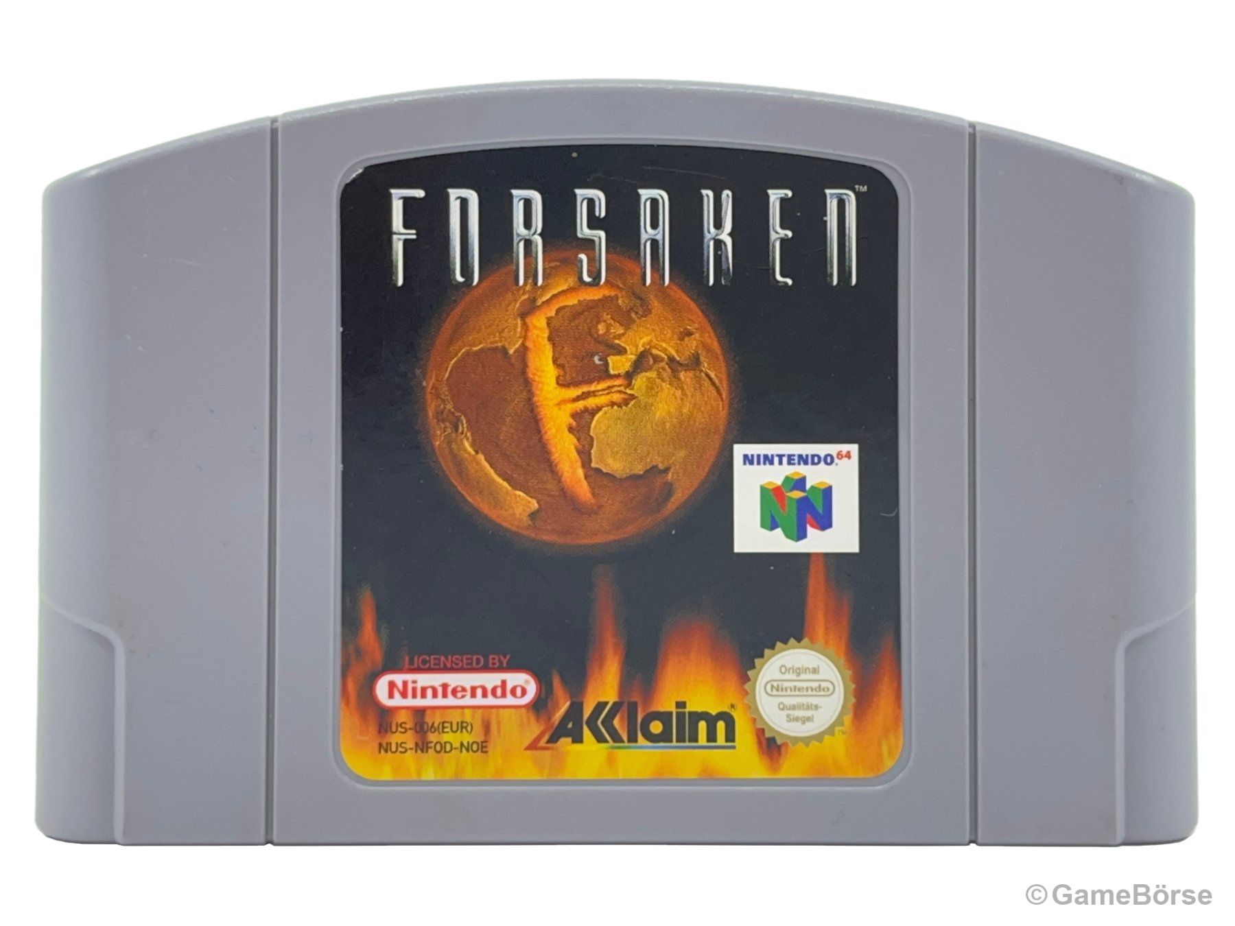 Nintendo Spiele: N64 Forsaken – Gebraucht aus Stettfurt von GameBoerse