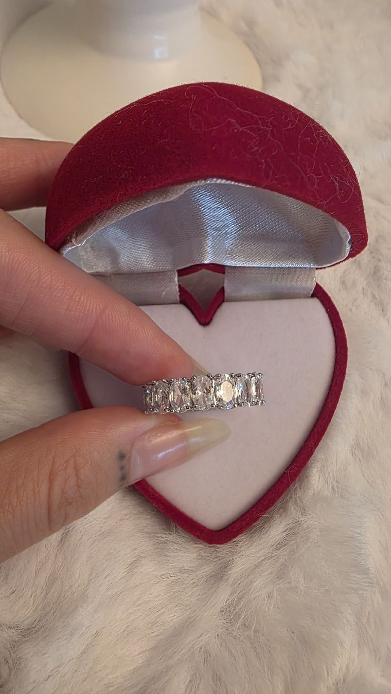 Ringe: Silber  Zirkonia Ring – Neu (gemäss Beschreibung) aus Widen von kev_f5vk 1