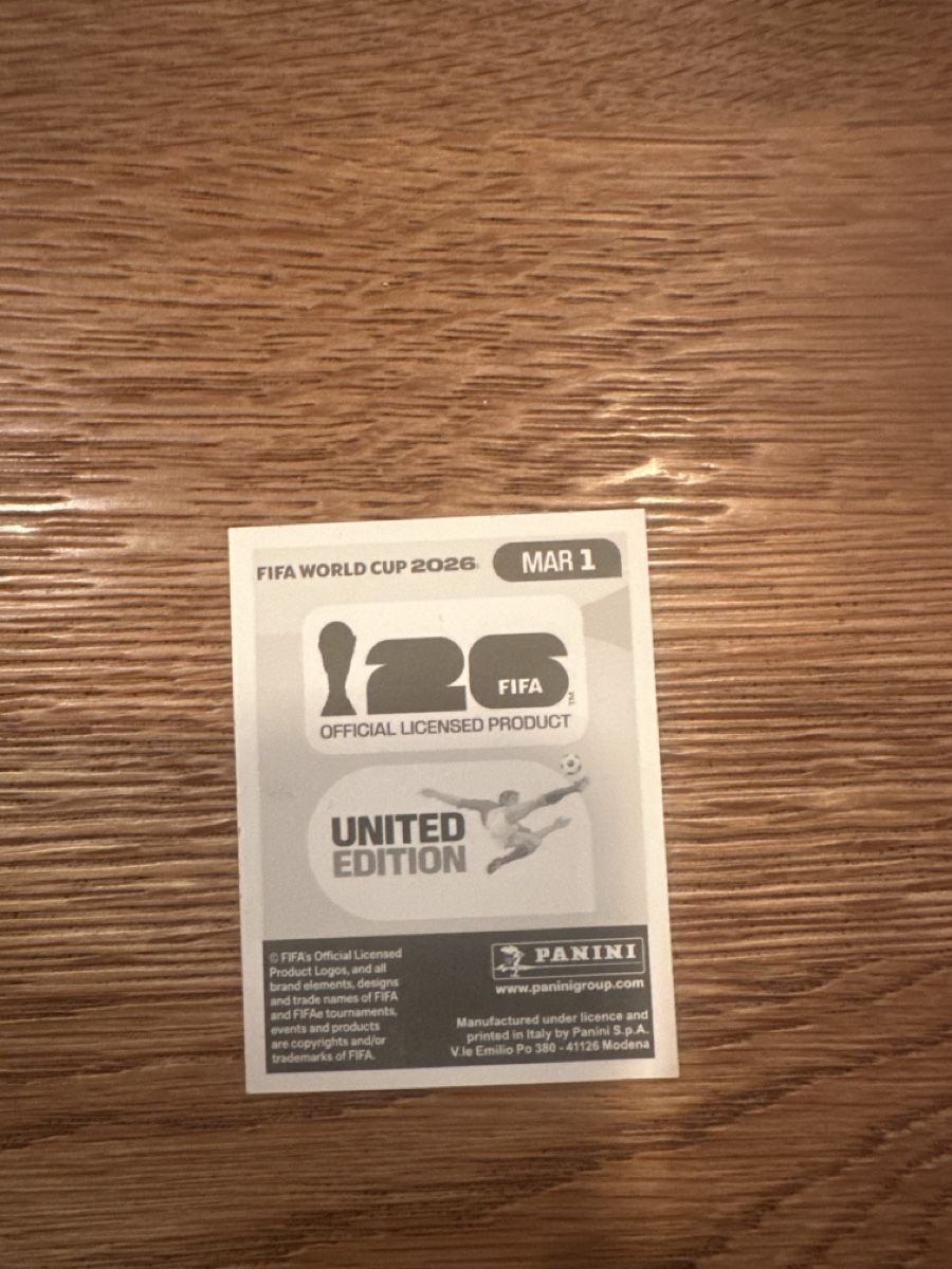 Panini Carte collezionabili: Marokko Wappen Panini Karte – Nuovo (secondo la descrizione) da Zürich venduto da florelise 1
