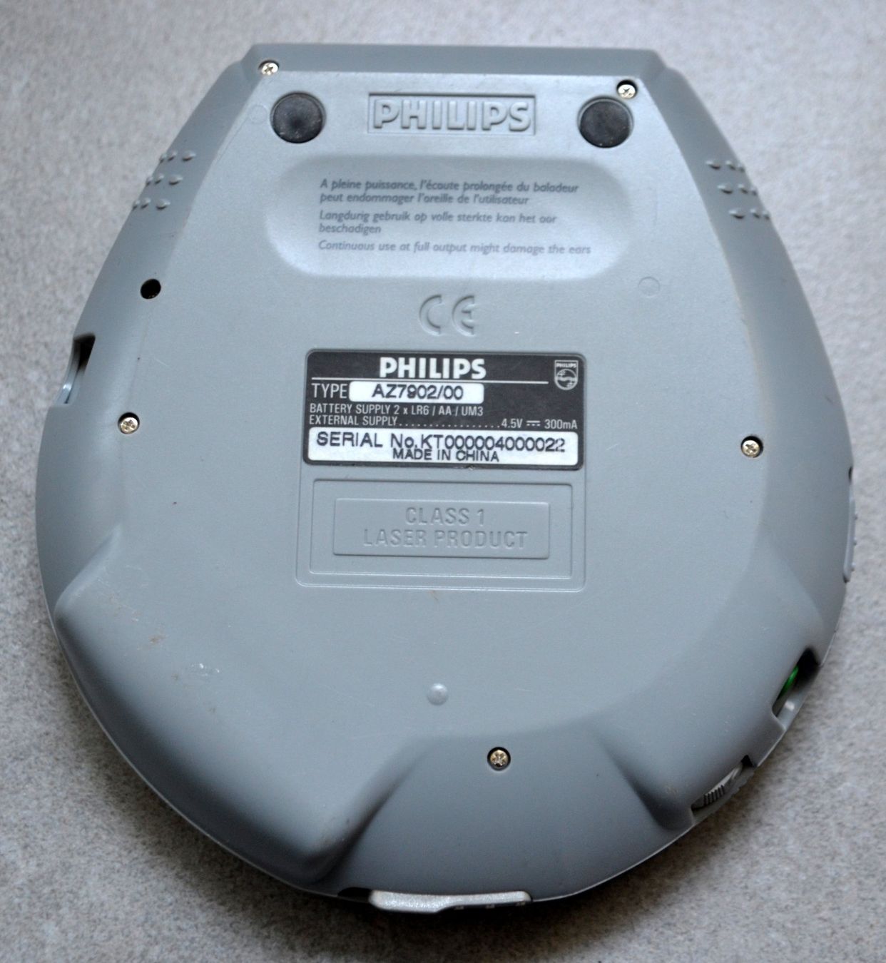 Philips Lettore multimediale portatile: Discman Philips AZ7902 – Usato da Collonges venduto da arashee 3
