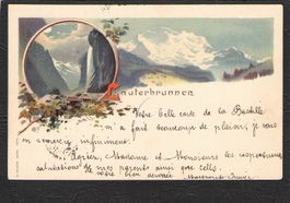 AK,BE Lauterbrunnen , 1898