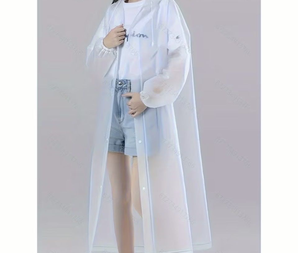 Cappotti: Leichter Regenmantel, unisex, weiss – Nuovo e nell'imballaggio originale da Glattfelden venduto da hel_8tb6 2