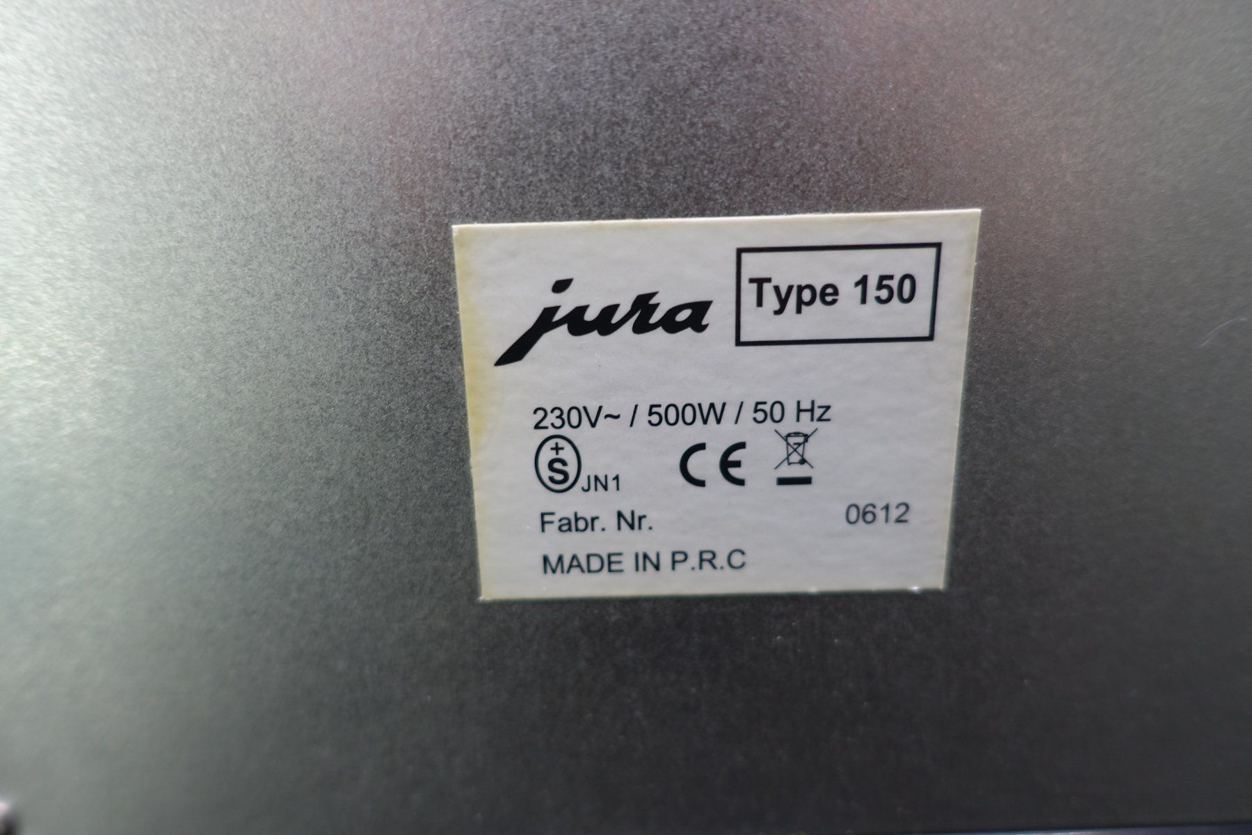 Jura Küchengeräte: Toaster Jura Type 150 – Gebraucht aus Belp von Mazarron58 2