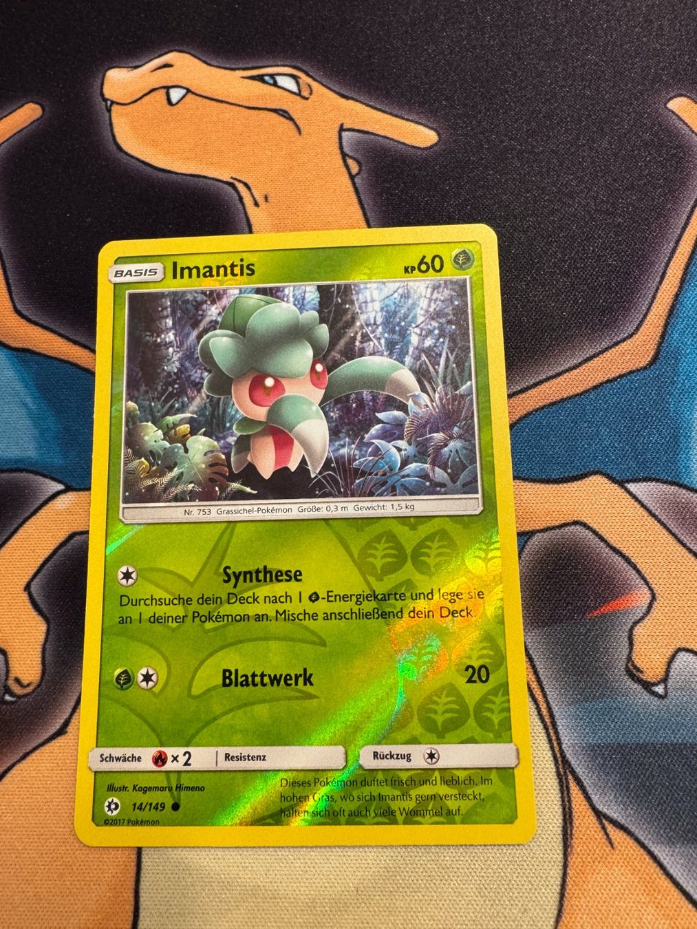 Pokémon Carte collezionabili: Imantis (SUM 14) - Reverse Holo - Sonne & Mond – Nuovo (secondo la descrizione) da Bülach venduto da Pfrenzel